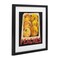 Stupell Industries Collaged Garden Peaches Framed Print Under Glass, design by Nancy Overton